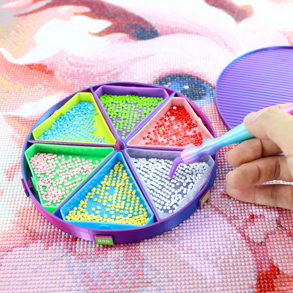 Drawing Tablet Pen Accessories - Organizer na koraliki obrotowy, tacki do