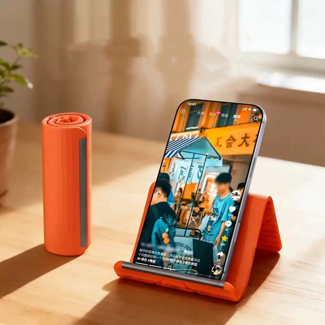 Tablet Stand Accessories - Uniwersalny, przenośny silikonowy stojak na telefon/tablet/laptop,