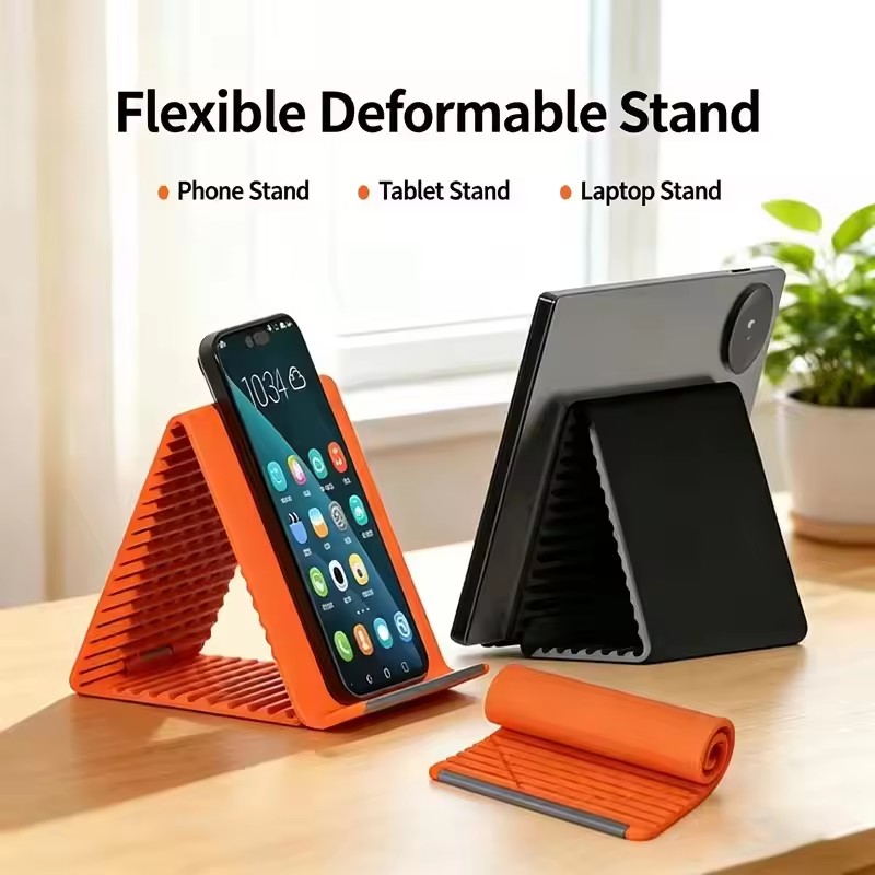 Tablet Stand Accessories - Uniwersalny, przenośny silikonowy stojak na telefon,