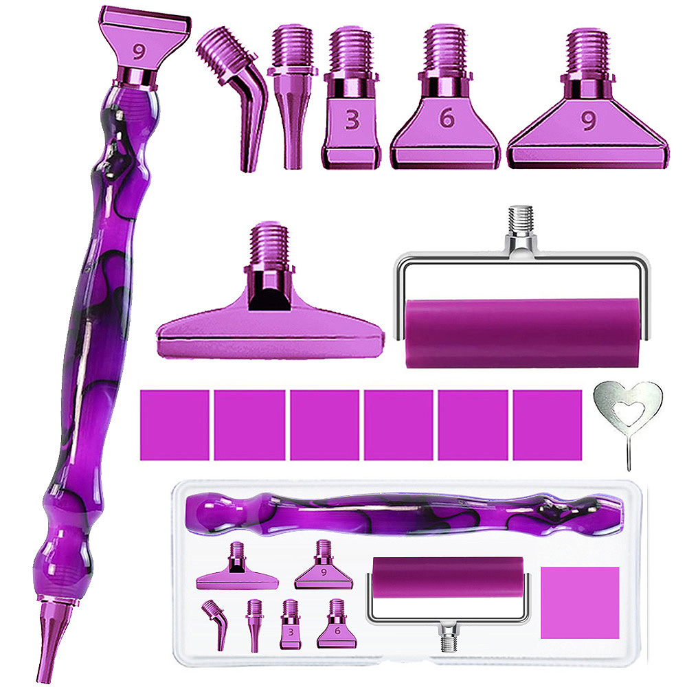 Drawing Tablet Pen Accessories - Zestaw narzędzi do malowania diamentami, metalowa