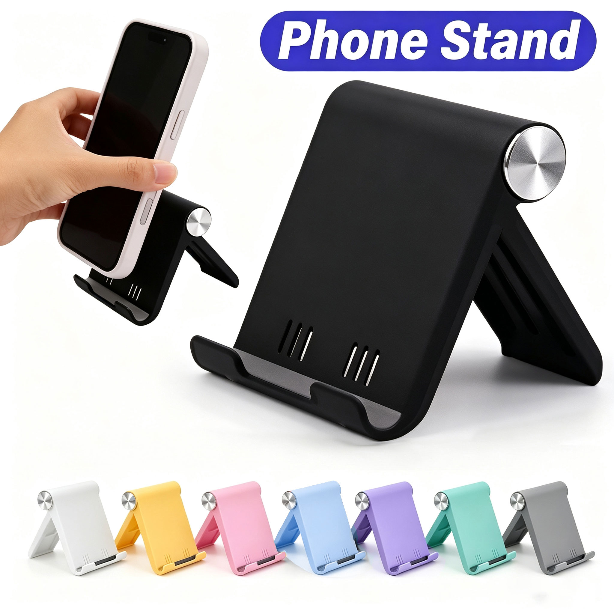 Tablet Stand Accessories - 2 sztuki składanych stojaków na telefon,