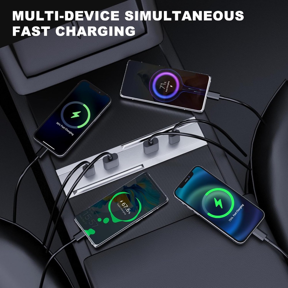 Akcesoria do wnętrza samochodu – Usb Hub Type C recenzja i cena