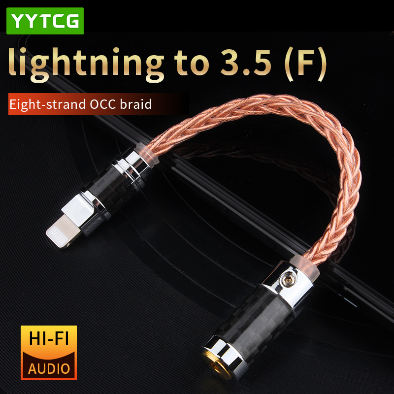 YYTCG typ-C do 2.5/3.5/4.4mm A – Wired Earphone Lightning recenzja i cena