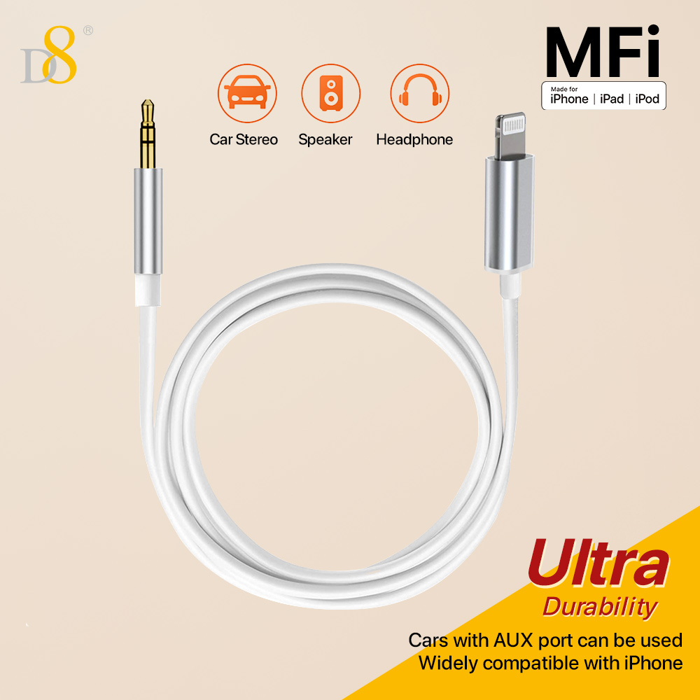 Adapter D8 Lightning na 3,5 mm – Wired Earphone Lightning recenzja i cena