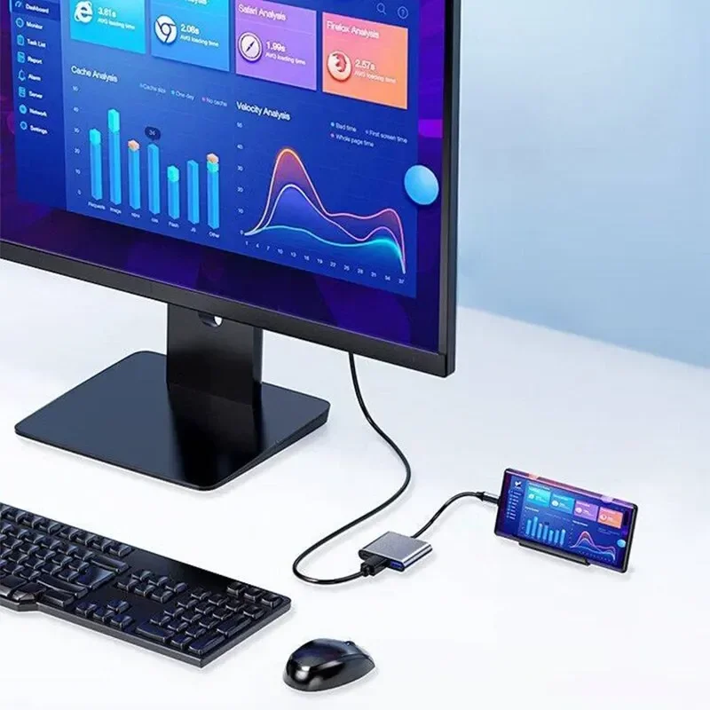 Adapter wieloportowy typu C 3  – Usb Hub Type C recenzja i cena